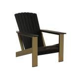 45 Degree profile of Muskoka Carbon with Brass legs 